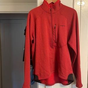 Patagonia R1 1/4 zip grid fleece - Large